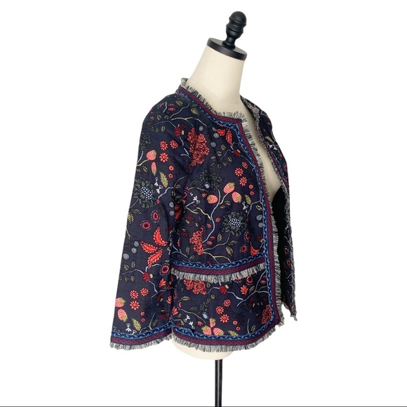 Loft Primavera Fringe Jacket | 6 NWT - Picture 4 of 10